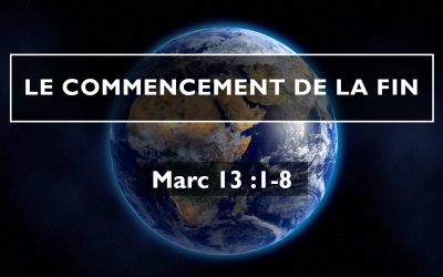 Le commencement de la fin